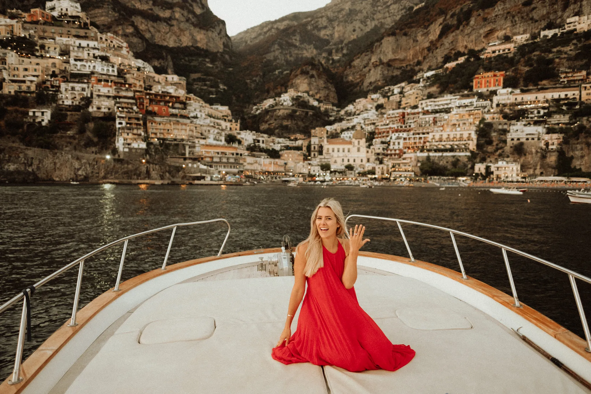 Positano Wedding Proposal on a Boat - Gallery