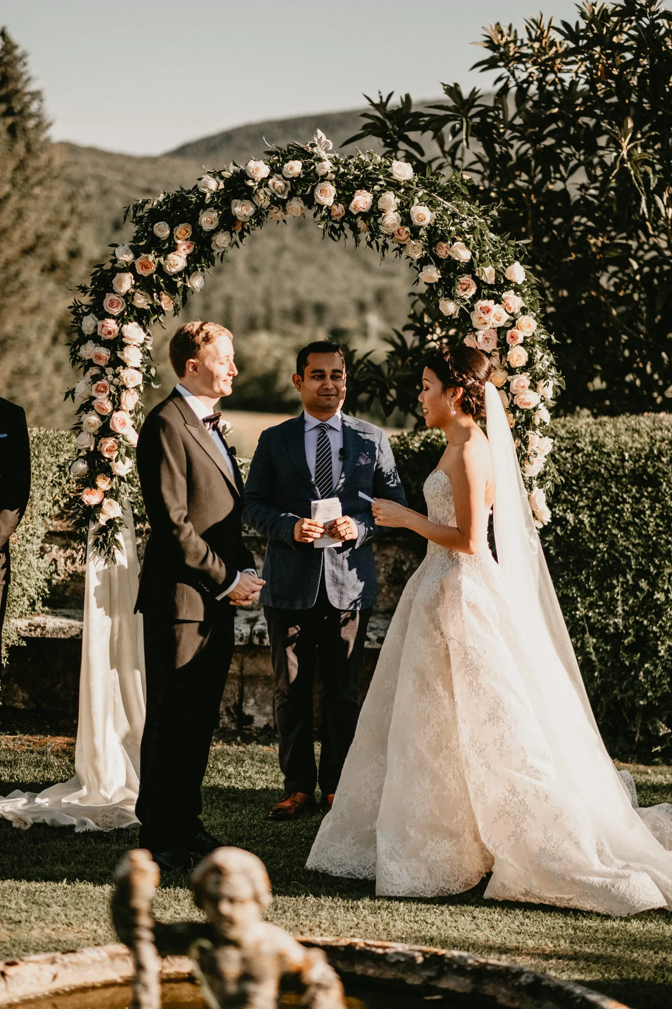 Wedding at Borgo Stomennano, Tuscany - Ceremony