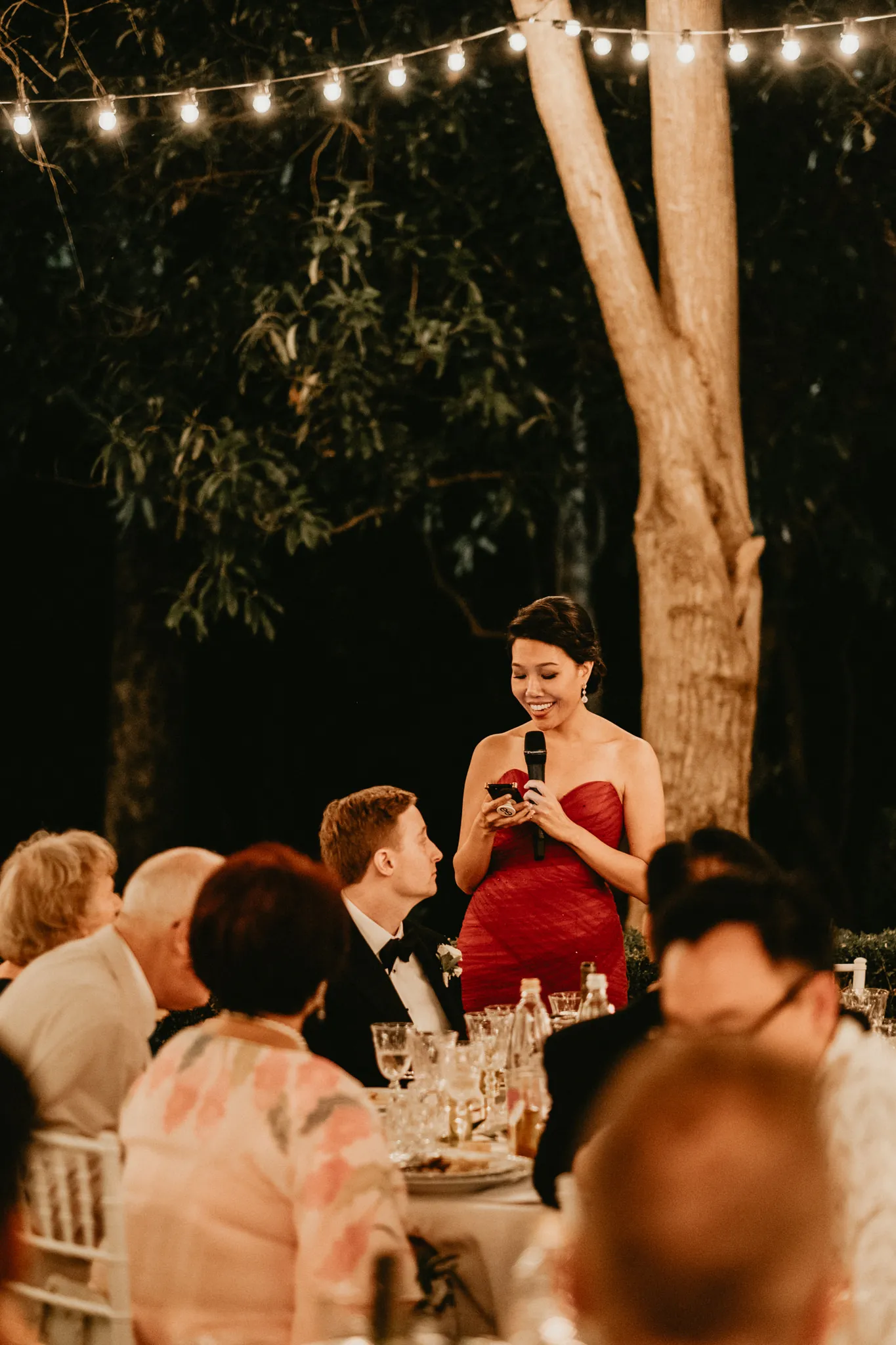 Wedding at Borgo Stomennano, Tuscany - Reception