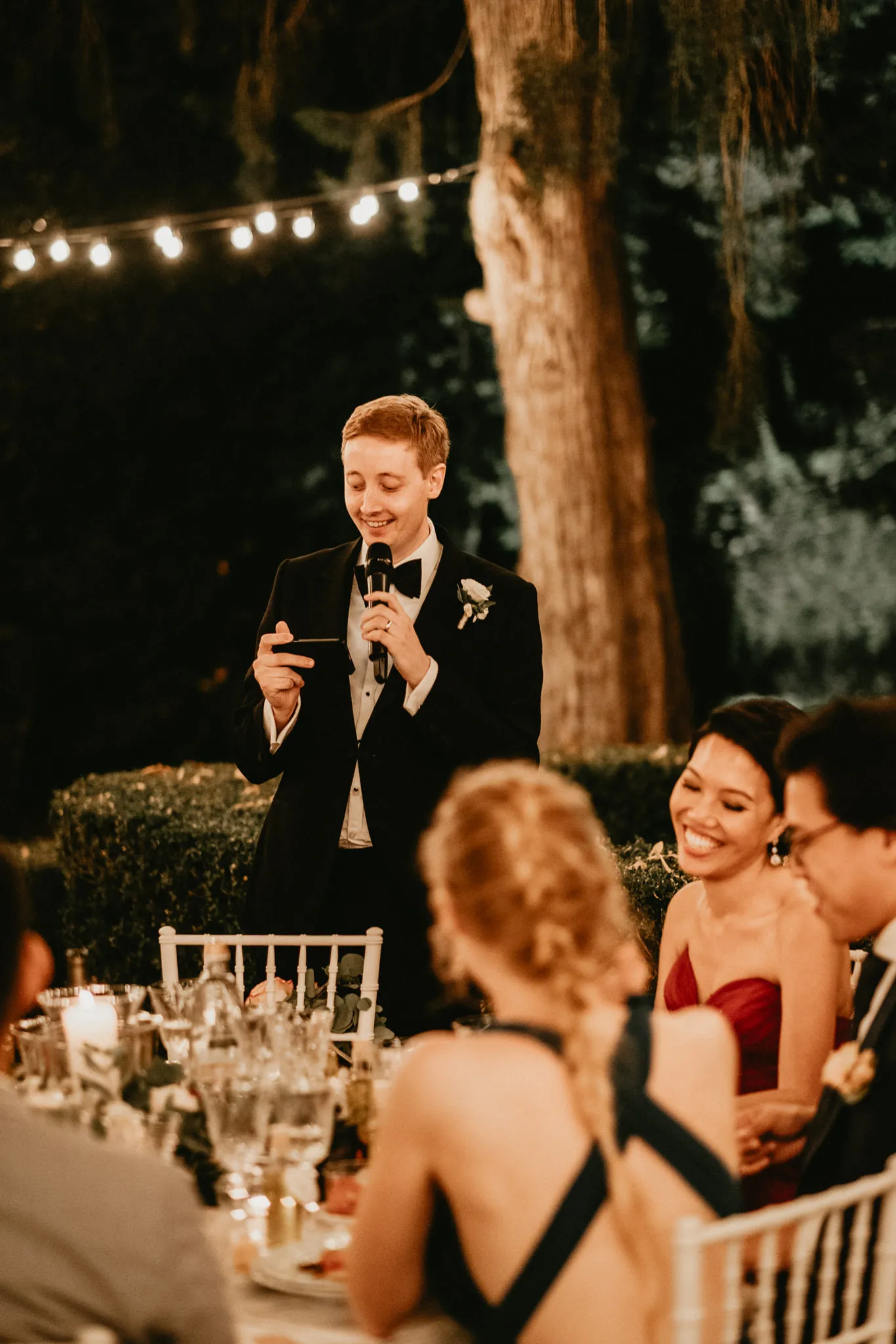 Wedding at Borgo Stomennano, Tuscany - Reception