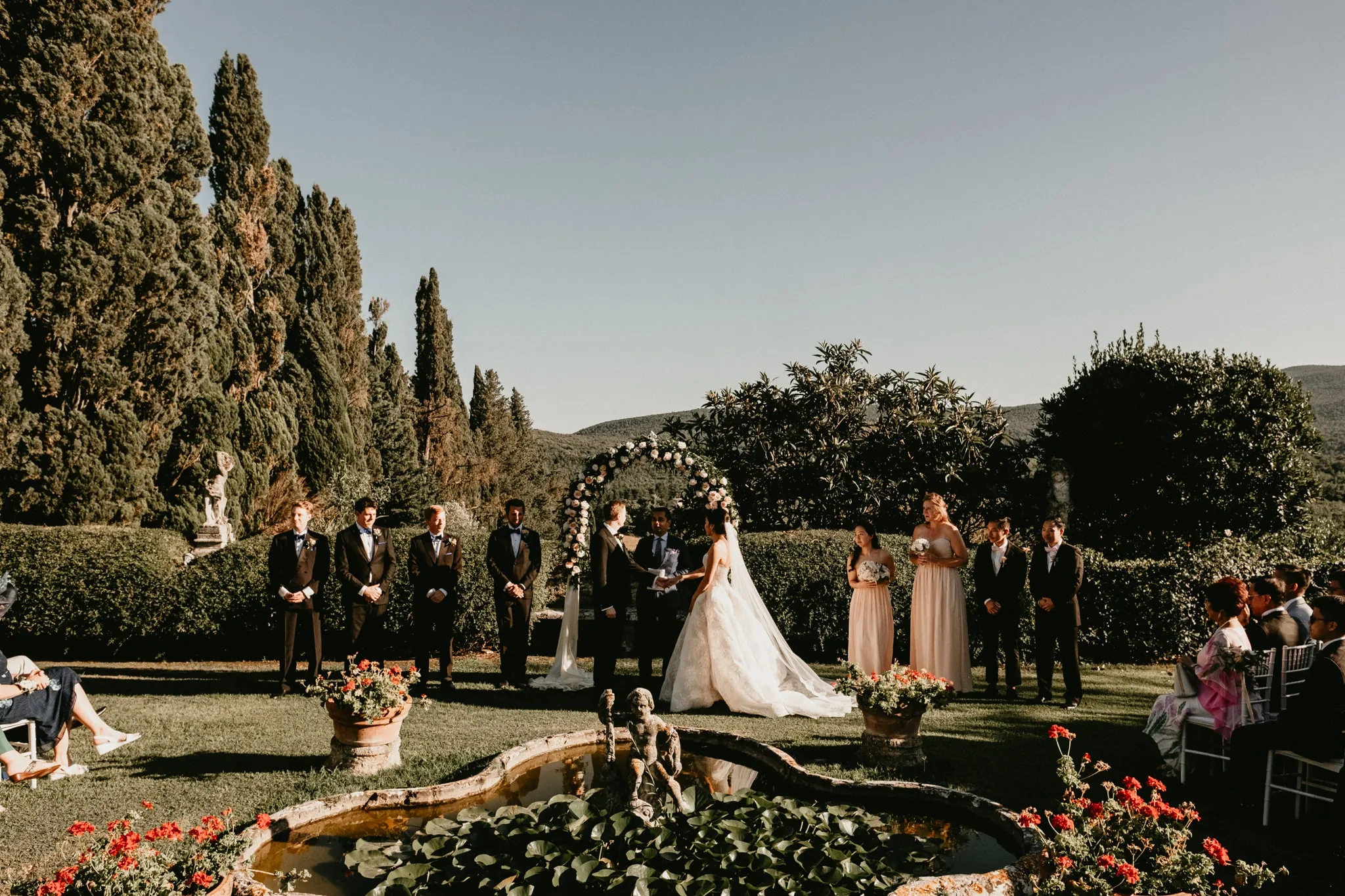 Wedding at Borgo Stomennano, Tuscany - Ceremony