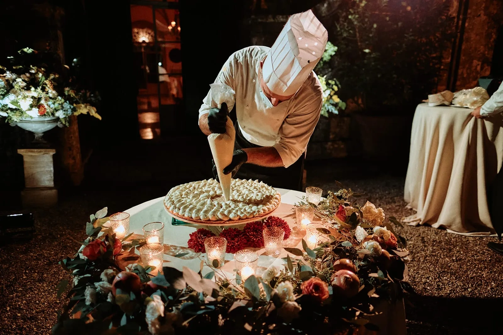 Wedding Cake - Wedding Reception at Villa Cetinale in Siena, Tuscany