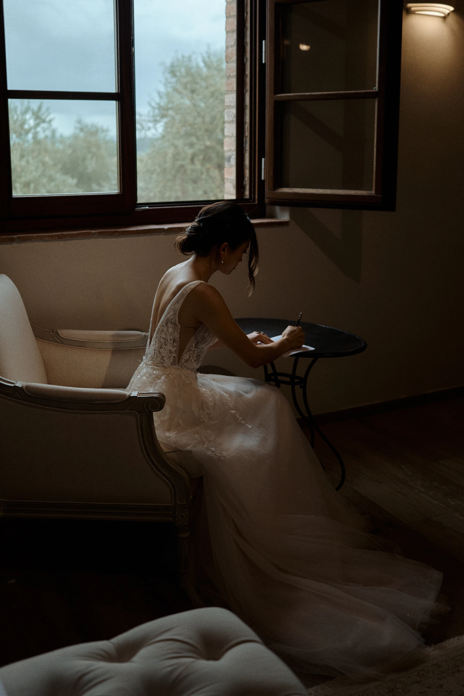 Bride getting ready at Borgo Argiano, Tuscany - Bride Getting Ready