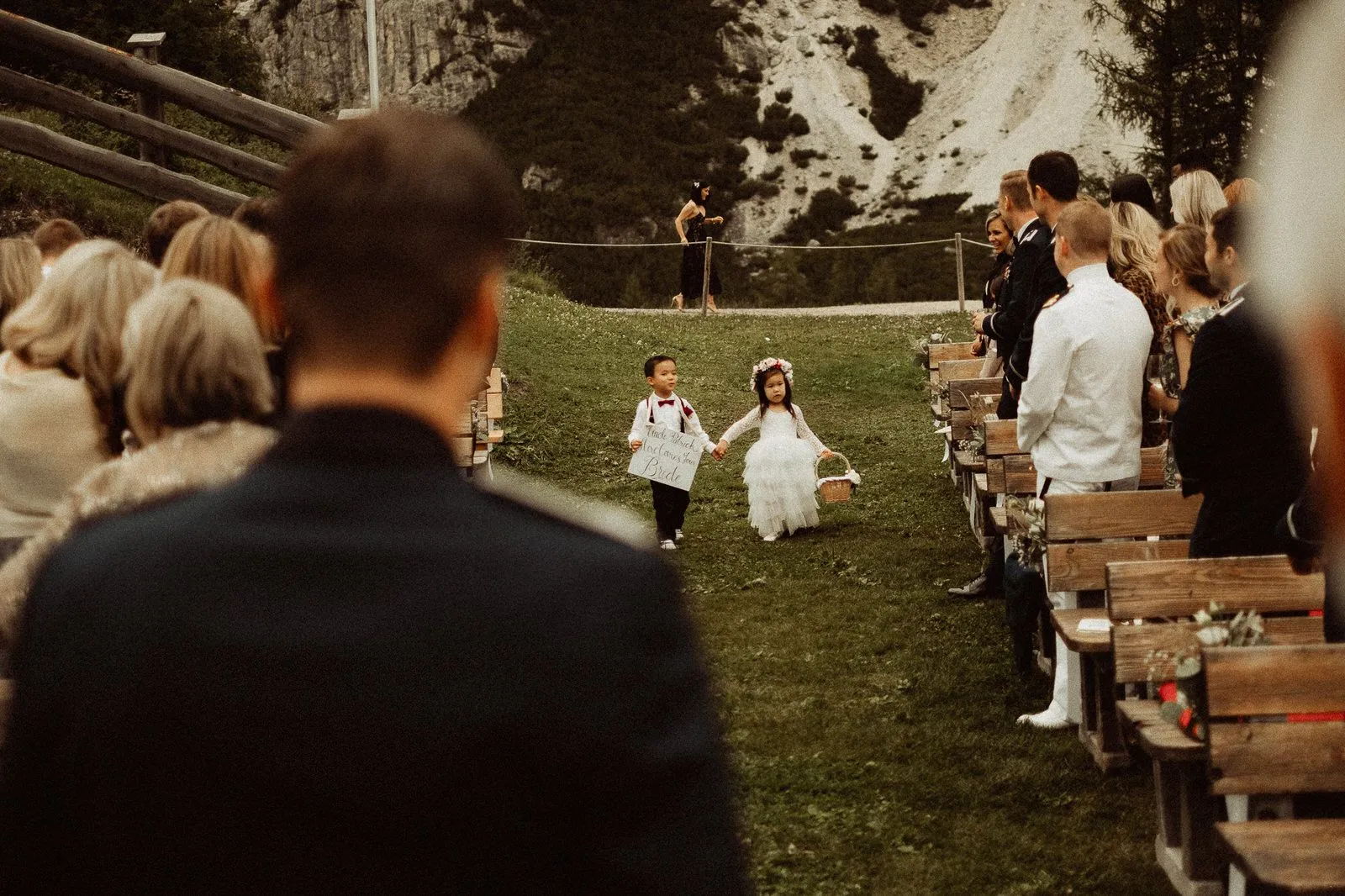 Ceremony Gallery - Wedding in the Dolomites, Colfosco, Italy - Italian Apls