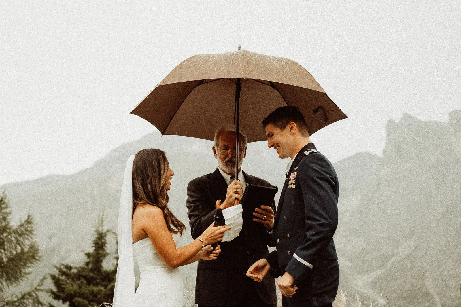 Ceremony Gallery - Wedding in the Dolomites, Colfosco, Italy - Italian Apls