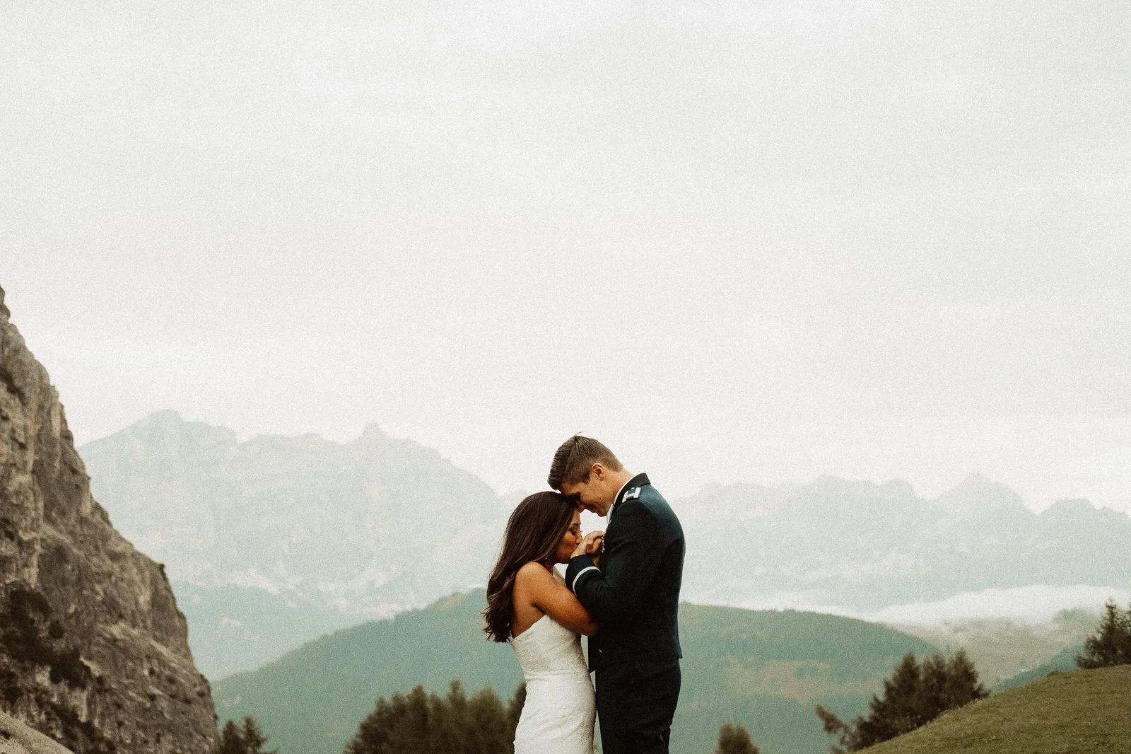 Portraits - Wedding in the Dolomites, Colfosco, Italy - Italian Apls