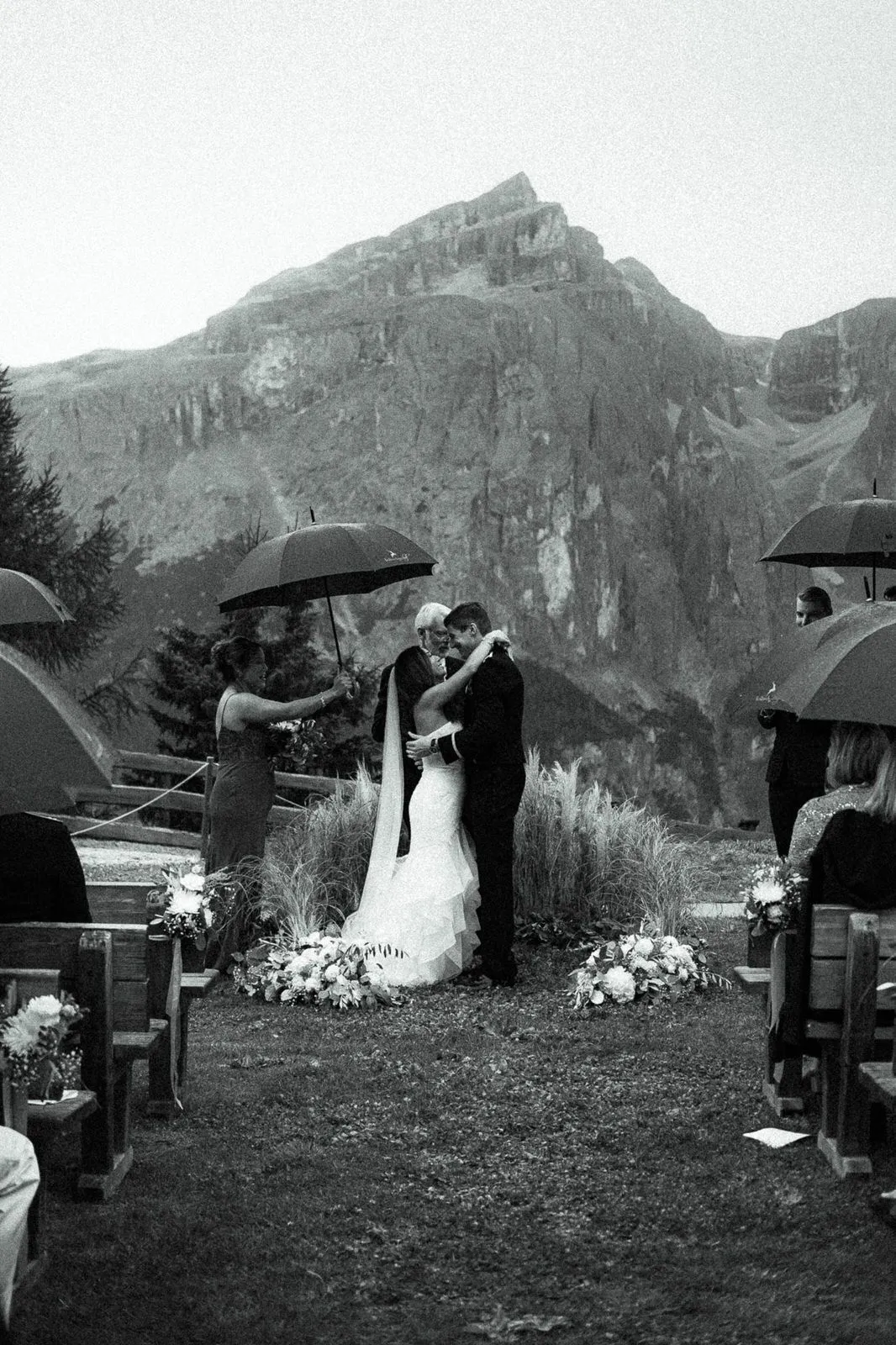 Ceremony Gallery - Wedding in the Dolomites, Colfosco, Italy - Italian Apls