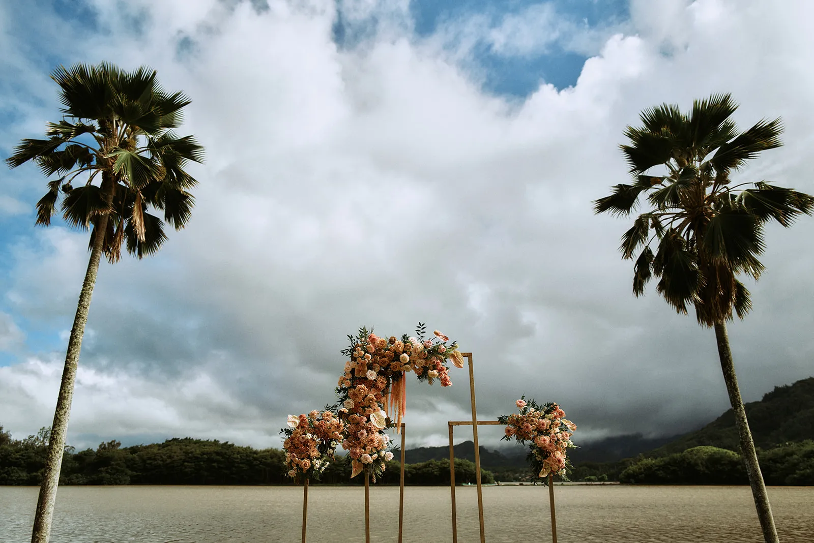 Ceremony - Wedding at Kualoa Ranch in Honolulu, Hawaii