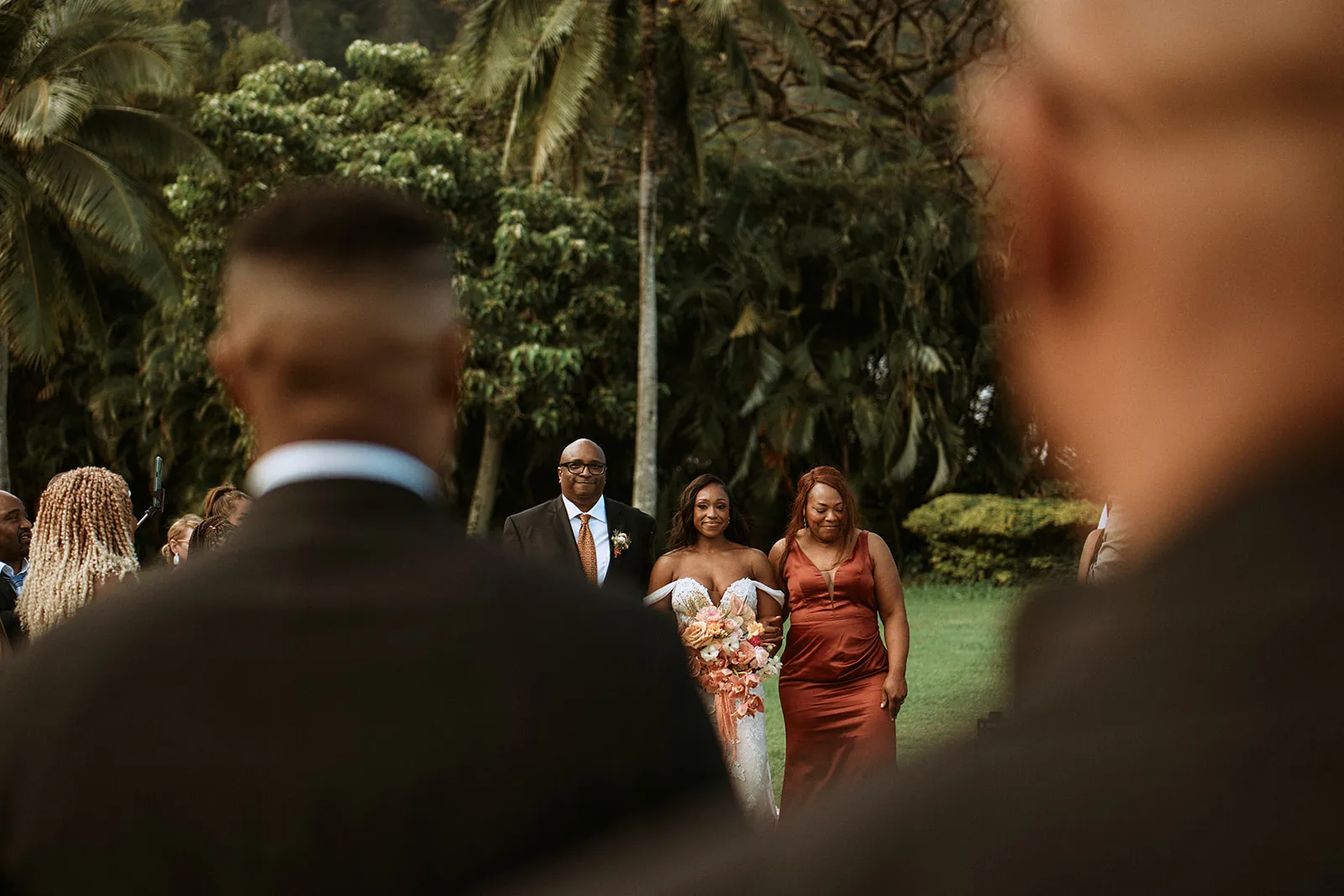 Ceremony - Wedding at Kualoa Ranch in Honolulu, Hawaii