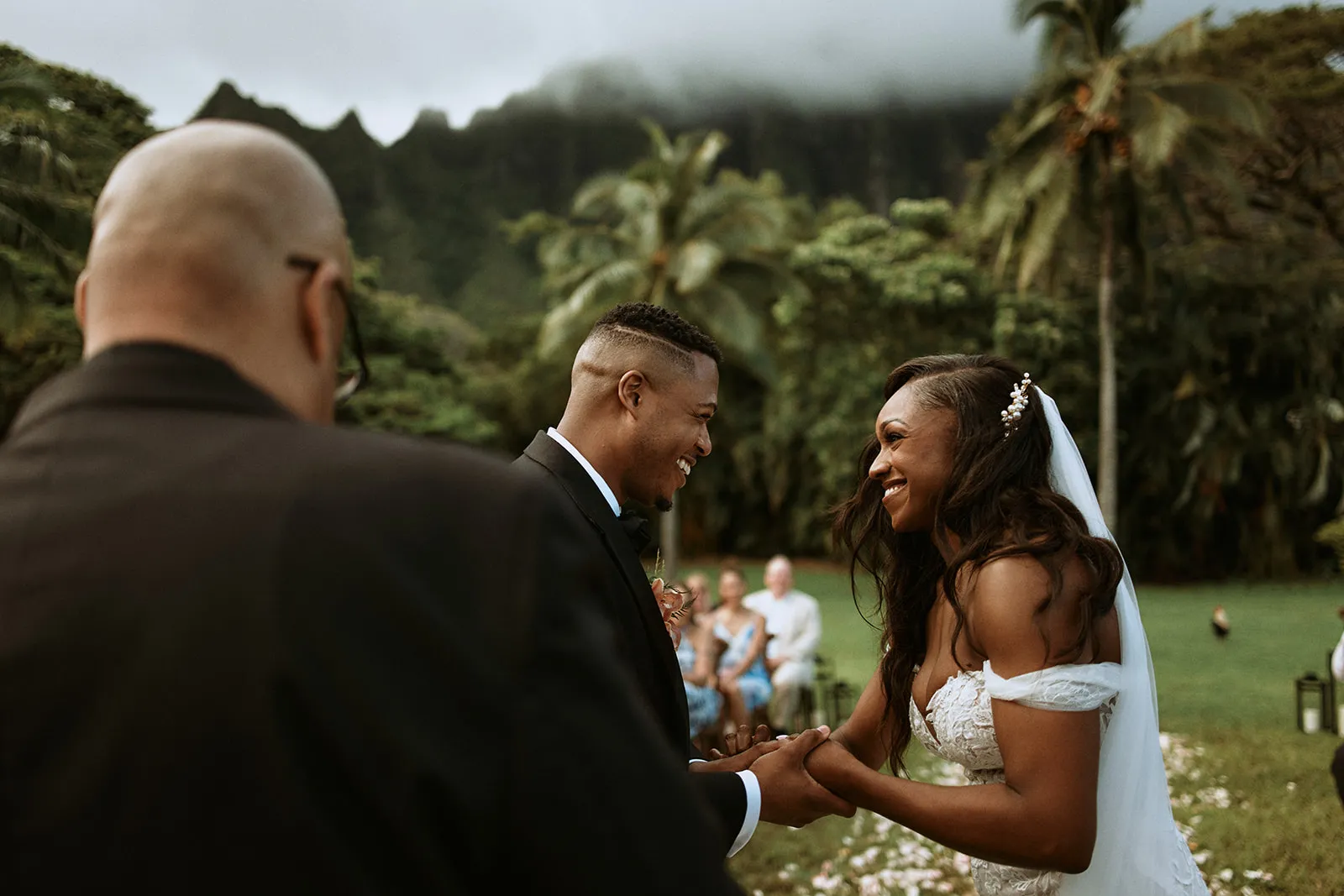 Ceremony - Wedding at Kualoa Ranch in Honolulu, Hawaii