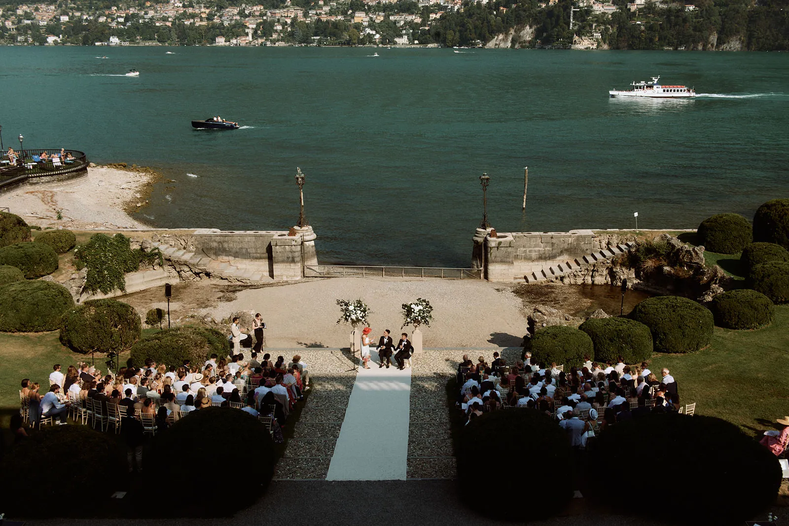 Ceremony - Same Sex Wedding in Como Lake