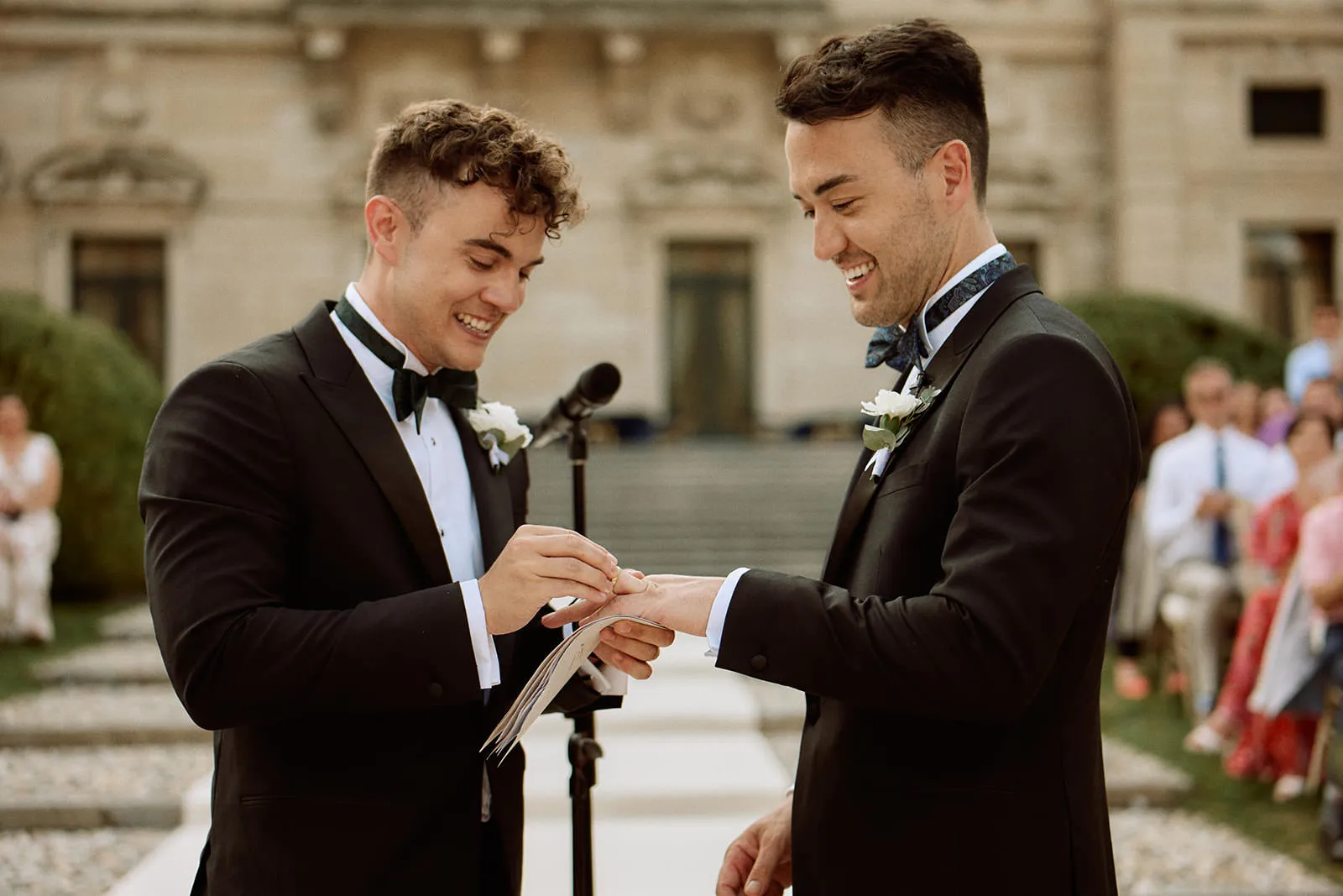 Ceremony - Same Sex Wedding in Como Lake