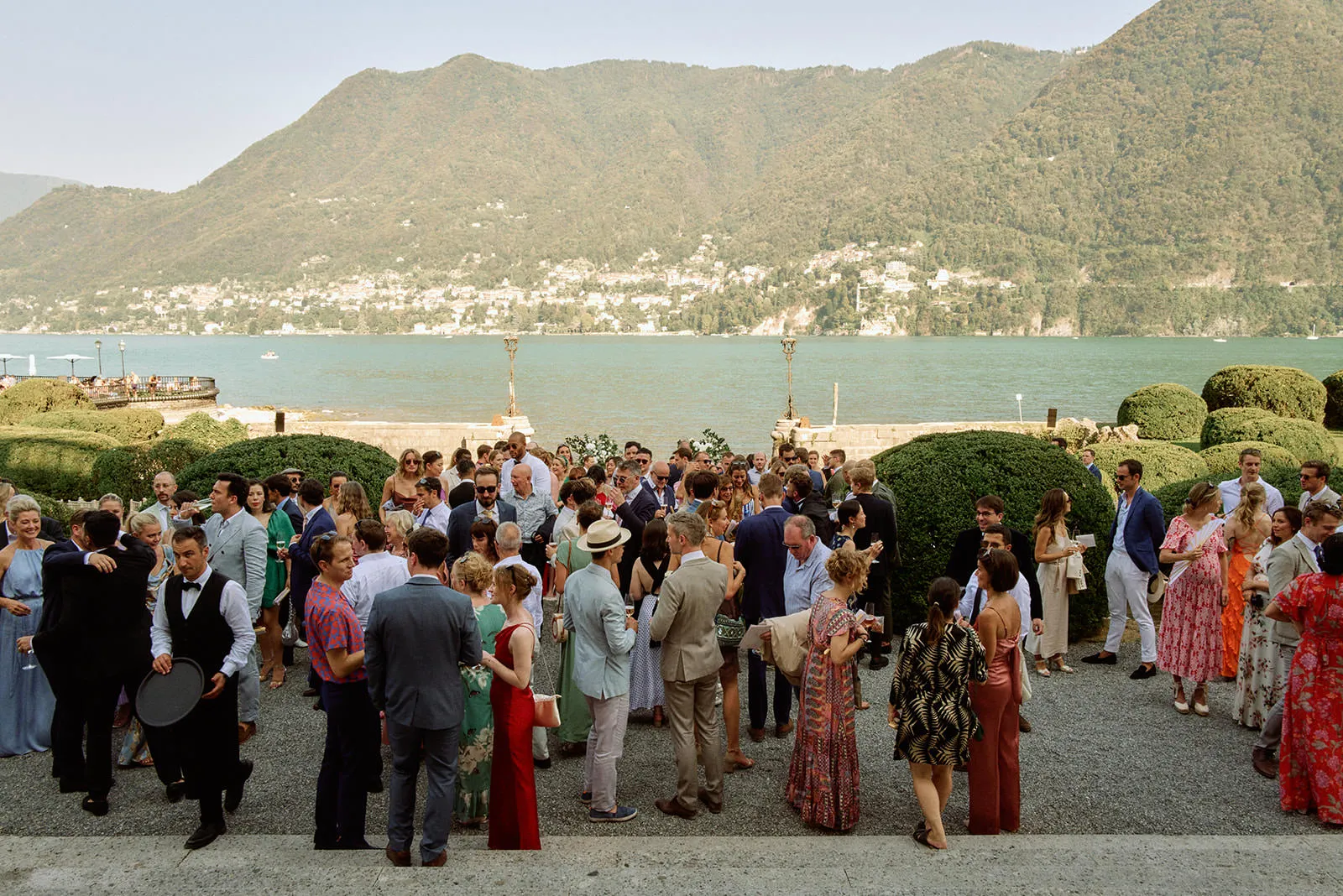 Cocktail - Same Sex Wedding in Como Lake