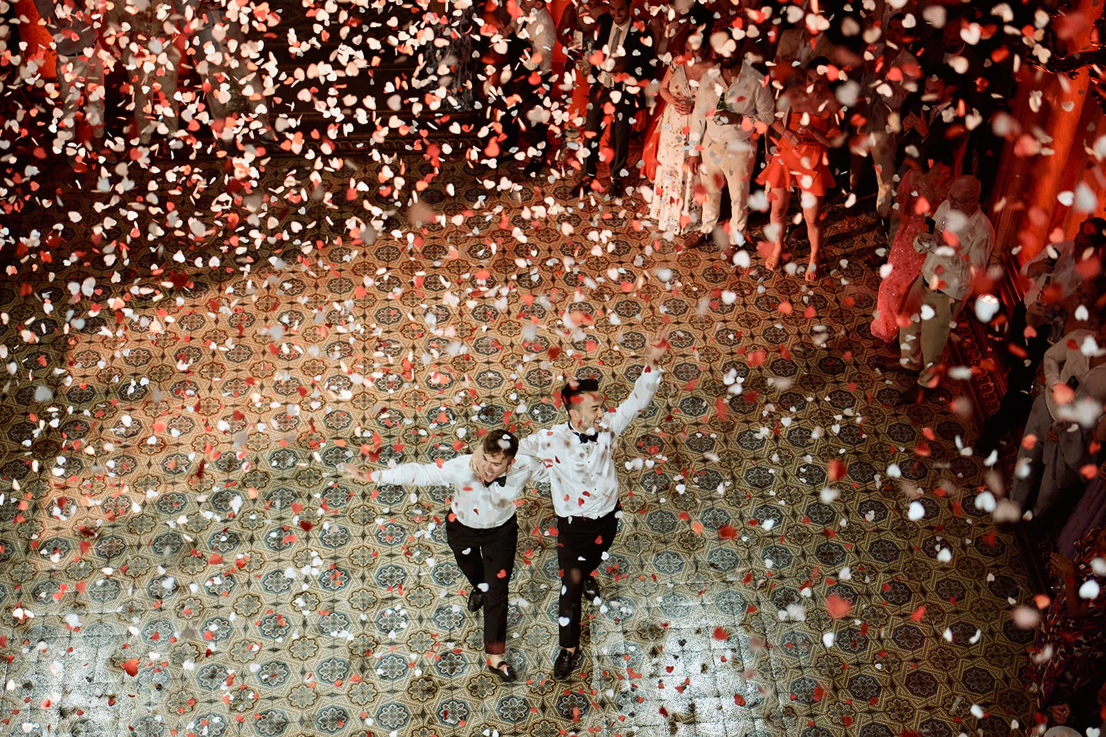 Party - Same Sex Wedding in Como Lake