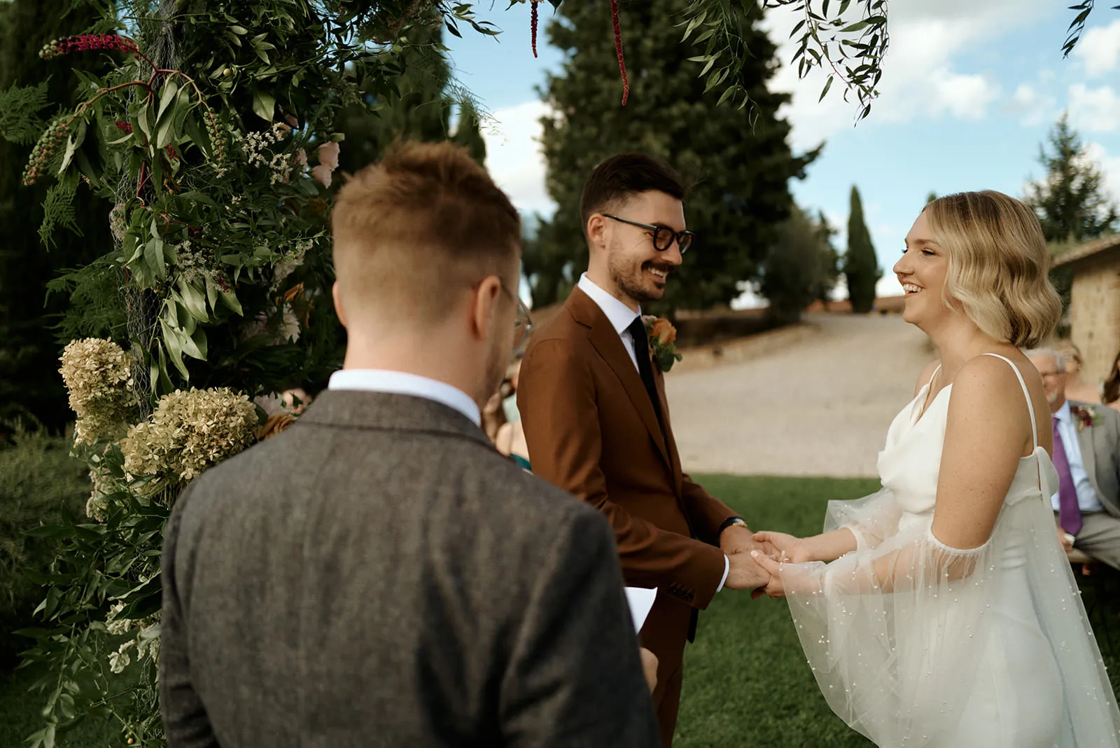 Ceremony Gallery - Wedding Photography at Terre di Nano, Tuscany