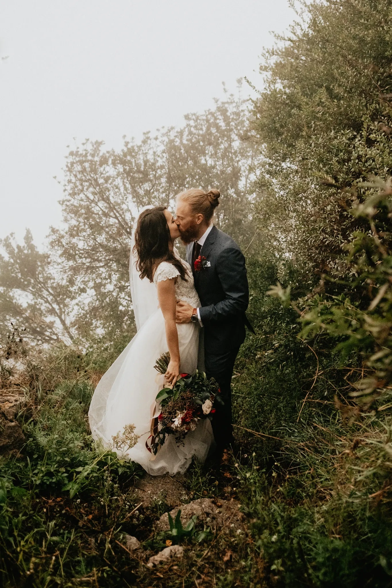 Wedding in Furore, Amalfi Coast - Winter portrait photo session