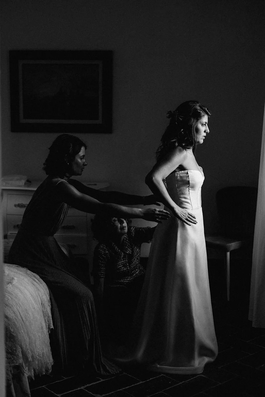 Bride's getting ready - Wedding in Chianti, Tuscany