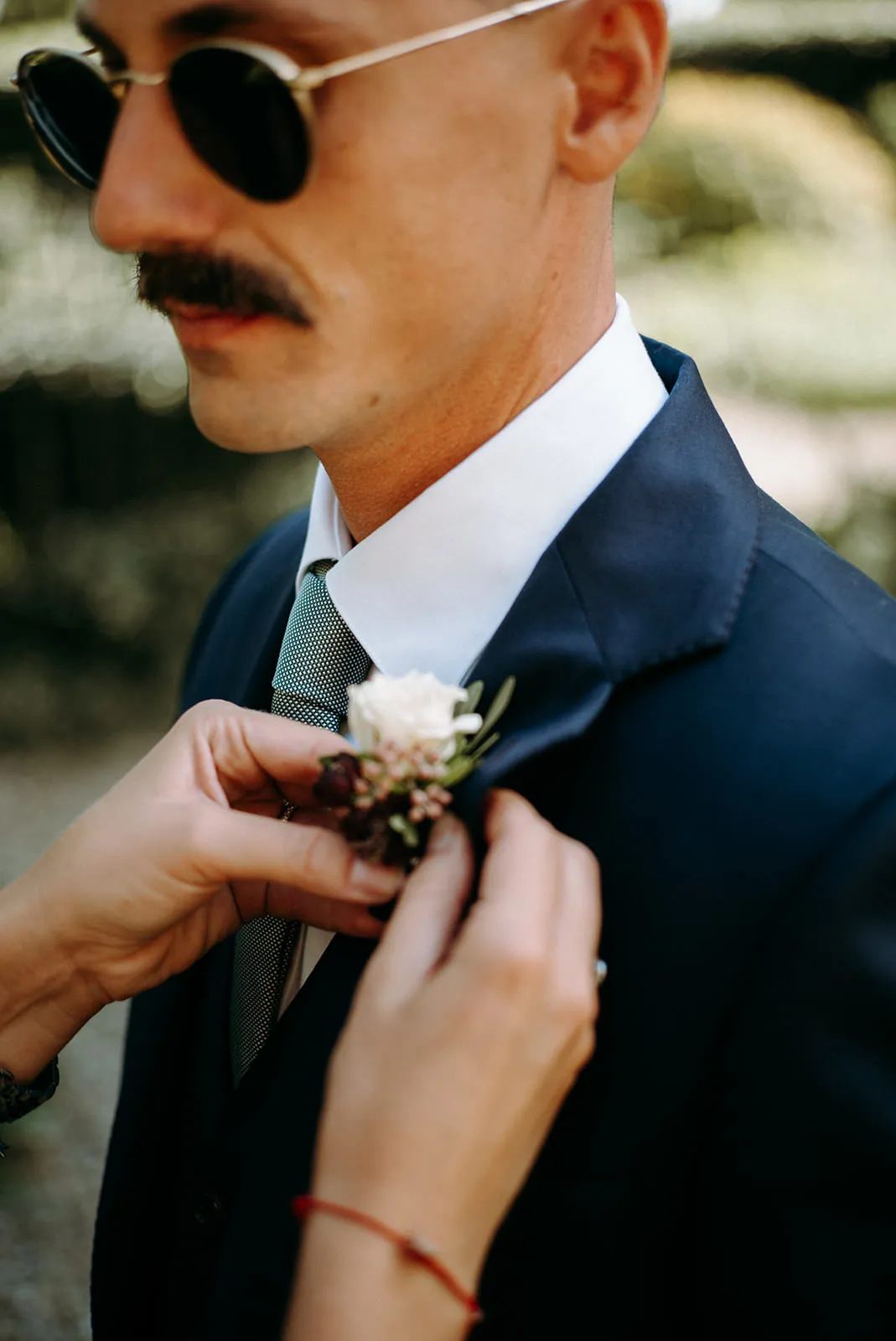 Getting Ready - Wedding in Chianti, Tuscany