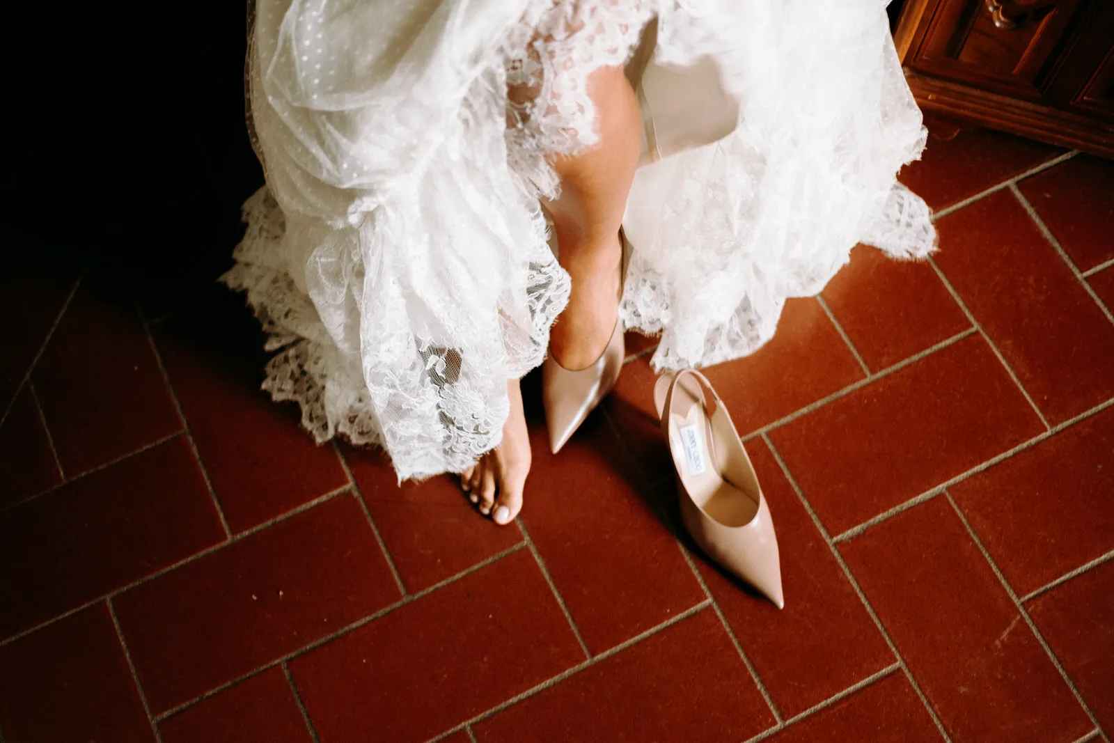 Bride's getting ready - Wedding in Chianti, Tuscany