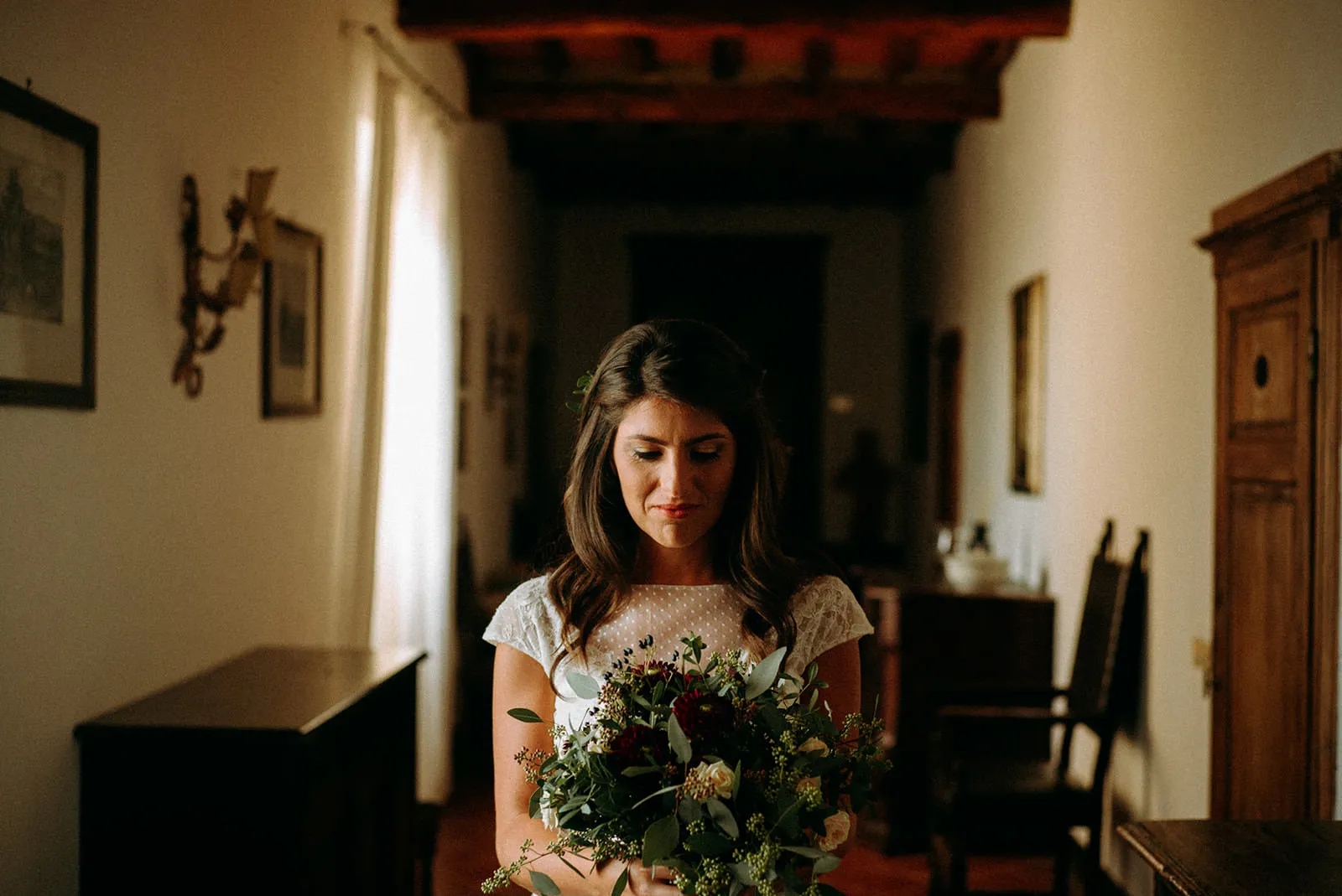 Bride's getting ready - Wedding in Chianti, Tuscany