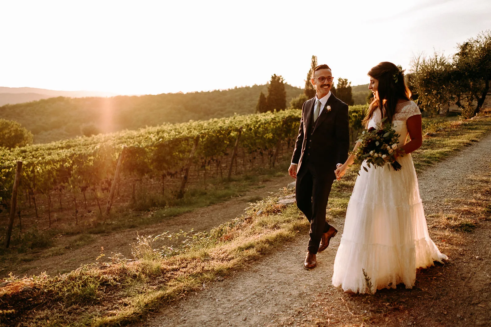 Portraits - Wedding in Chianti, Tuscany