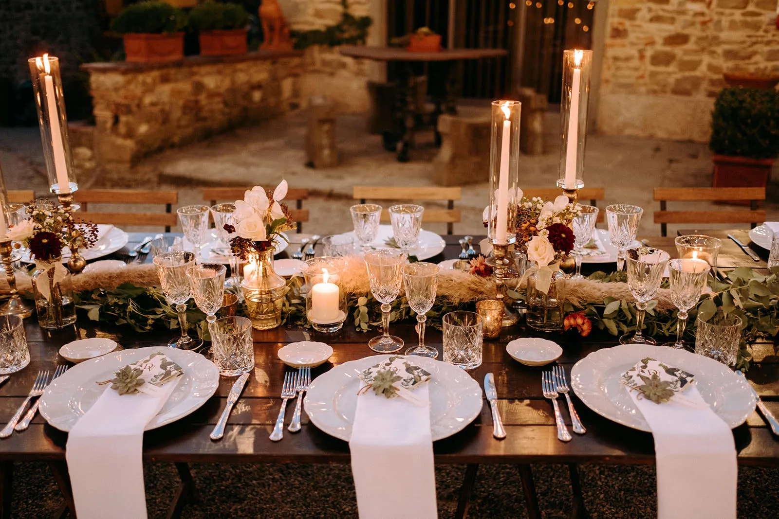 Reception - Wedding in Chianti, Tuscany