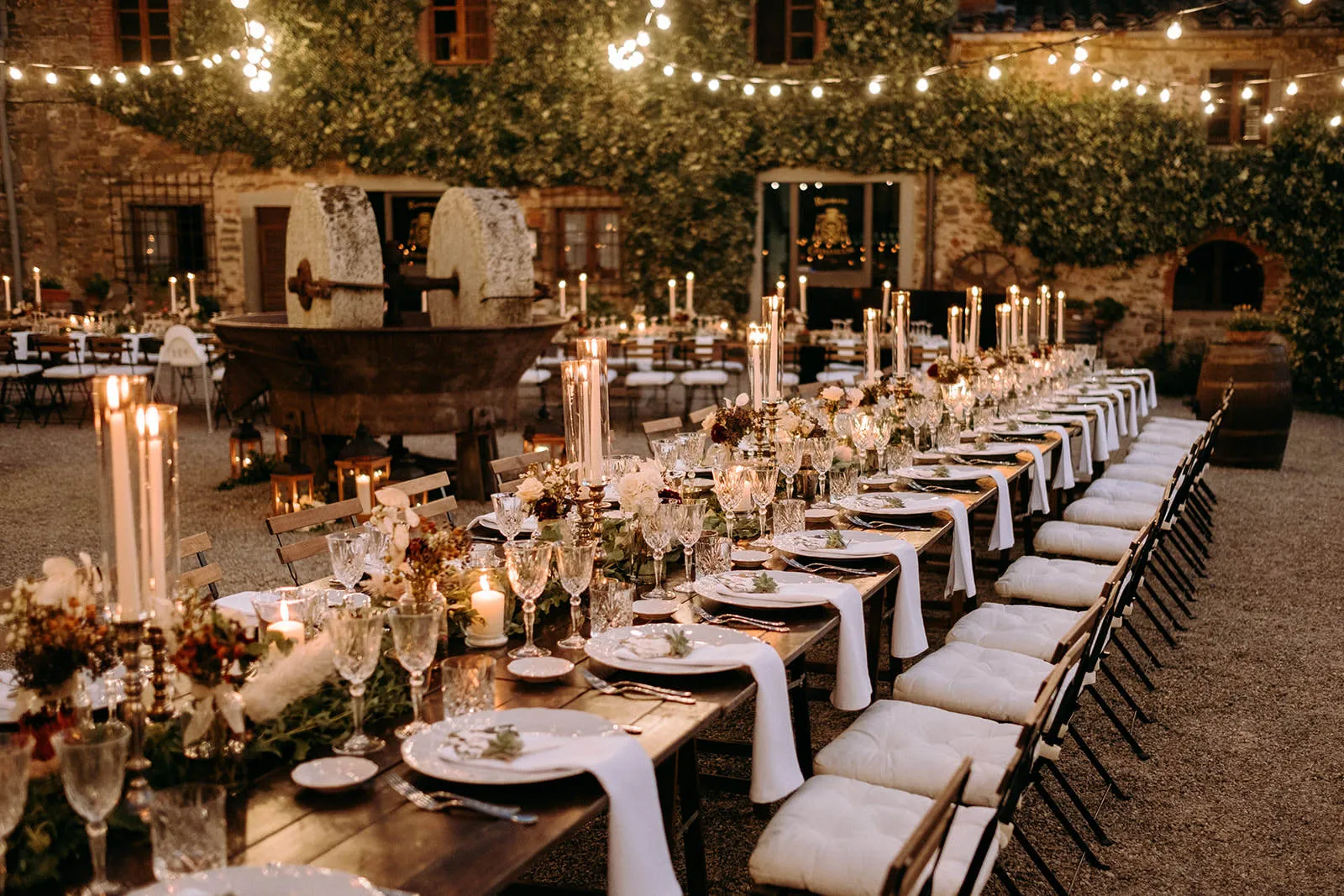 Reception - Wedding in Chianti, Tuscany