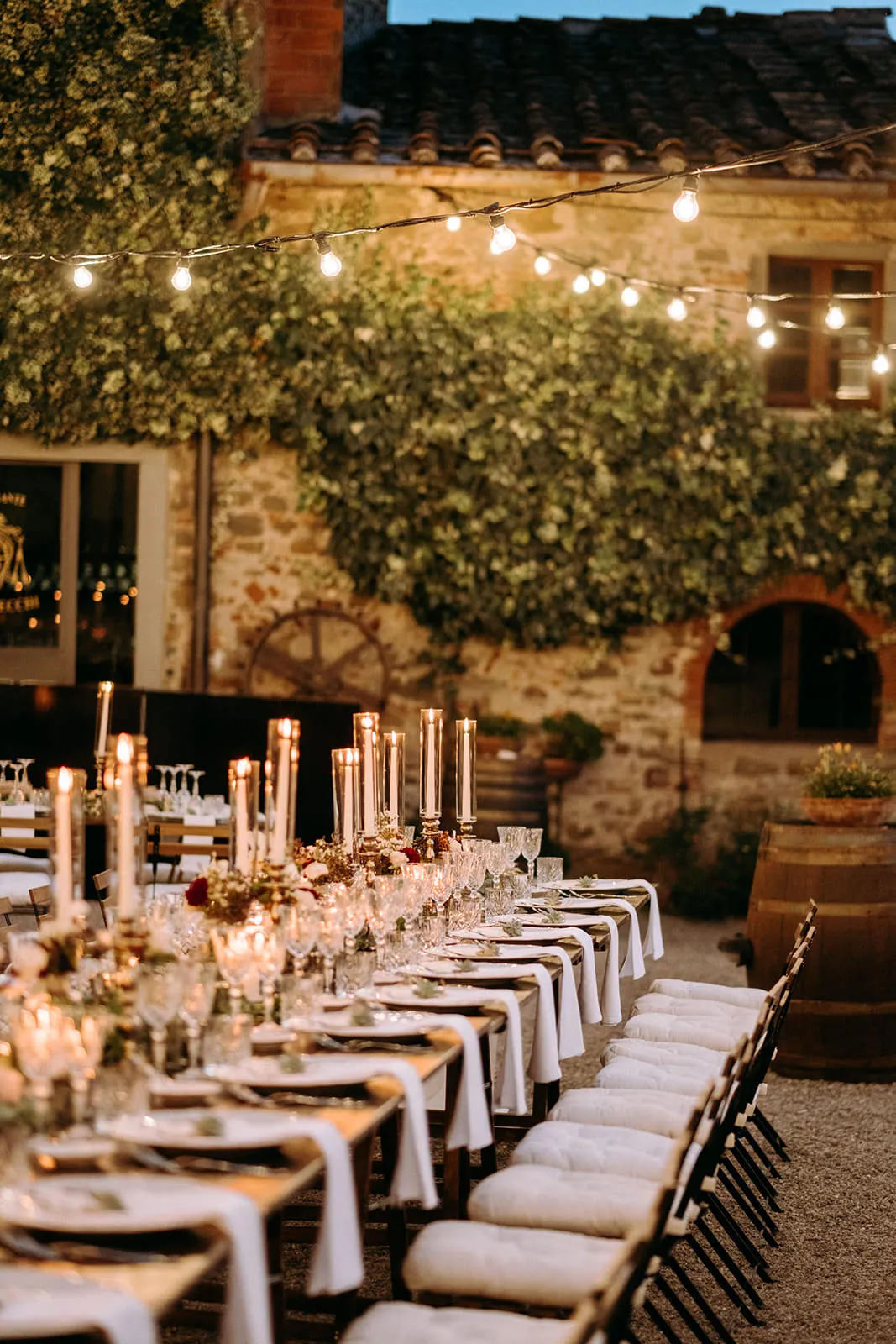 Reception - Wedding in Chianti, Tuscany