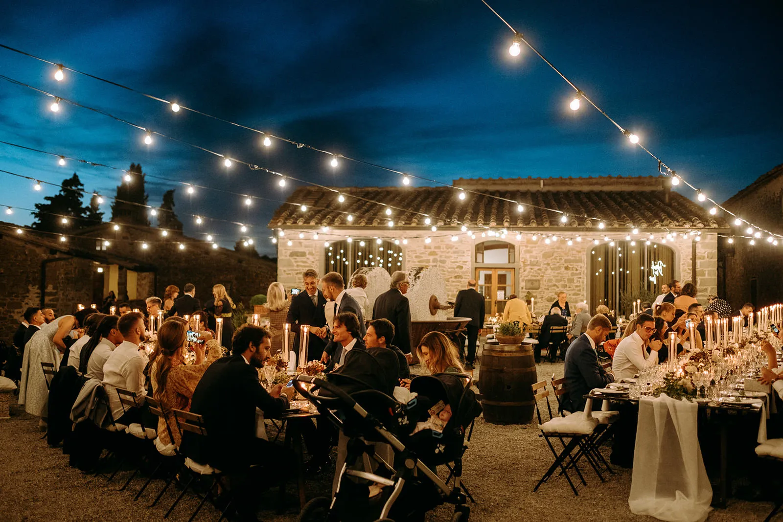 Reception - Wedding in Chianti, Tuscany