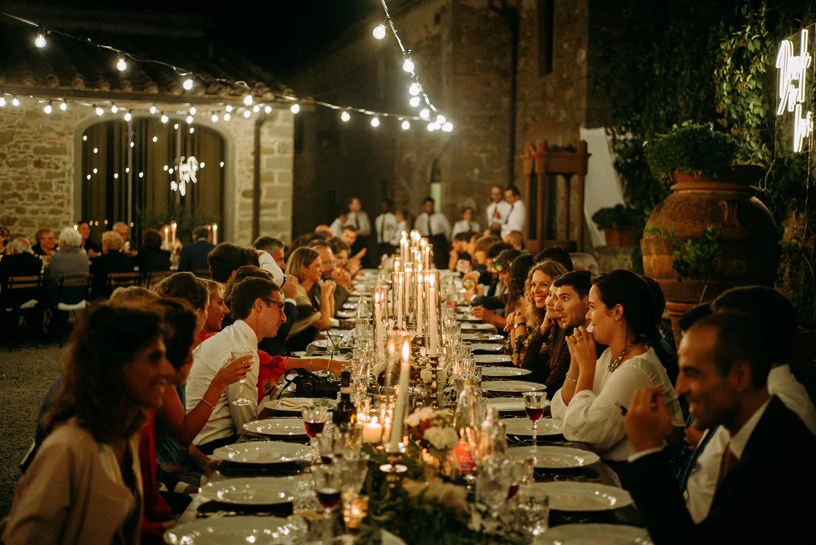 Reception - Wedding in Chianti, Tuscany