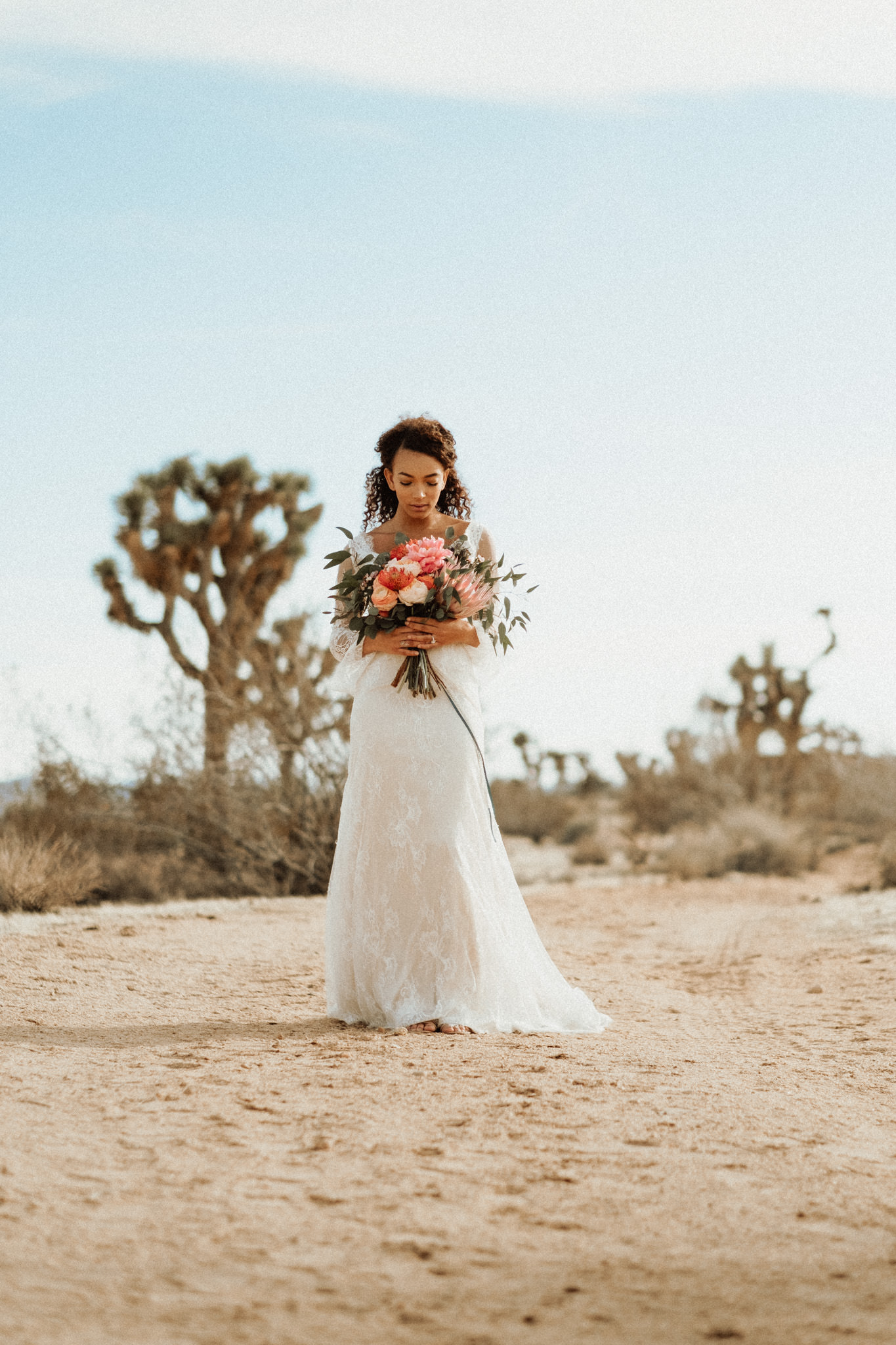 Wedding dress in Joshua Tree - Bridal Collections Images