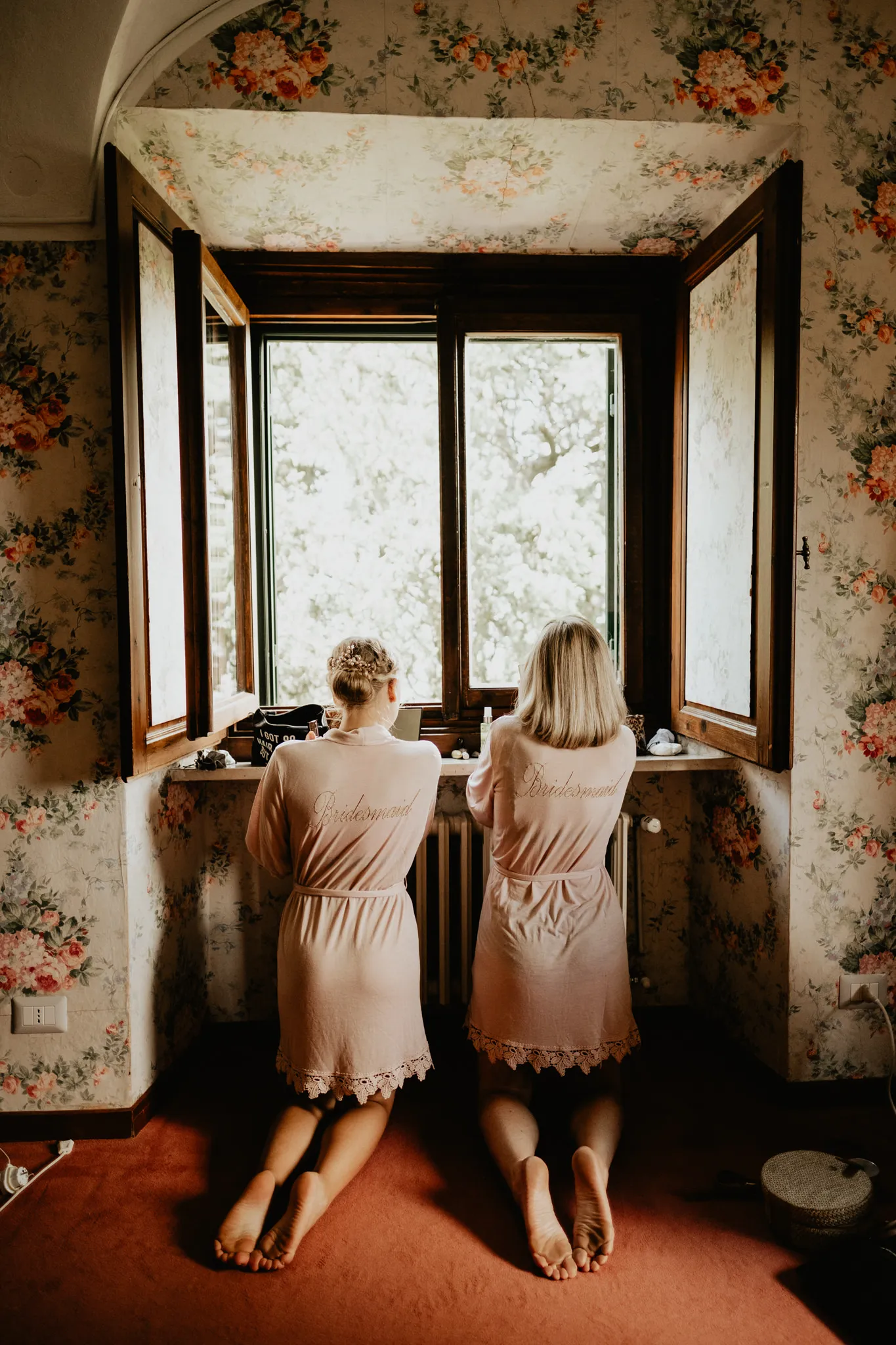 Wedding in Villa Ulignano, Volterra, Tuscany - Bride's getting ready