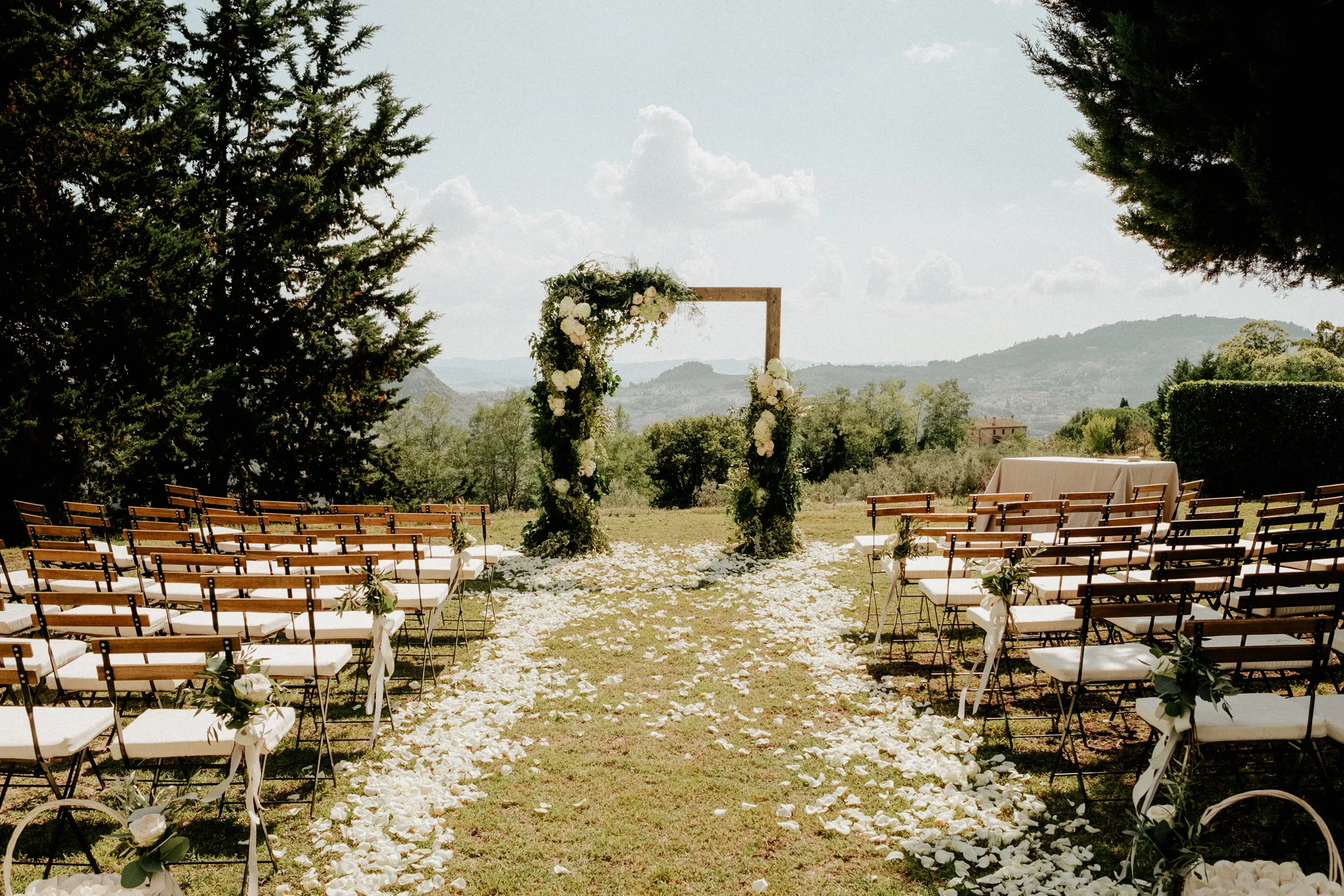 Ceremony-Wedding in Villa Ulignano, Volterra, Tuscany