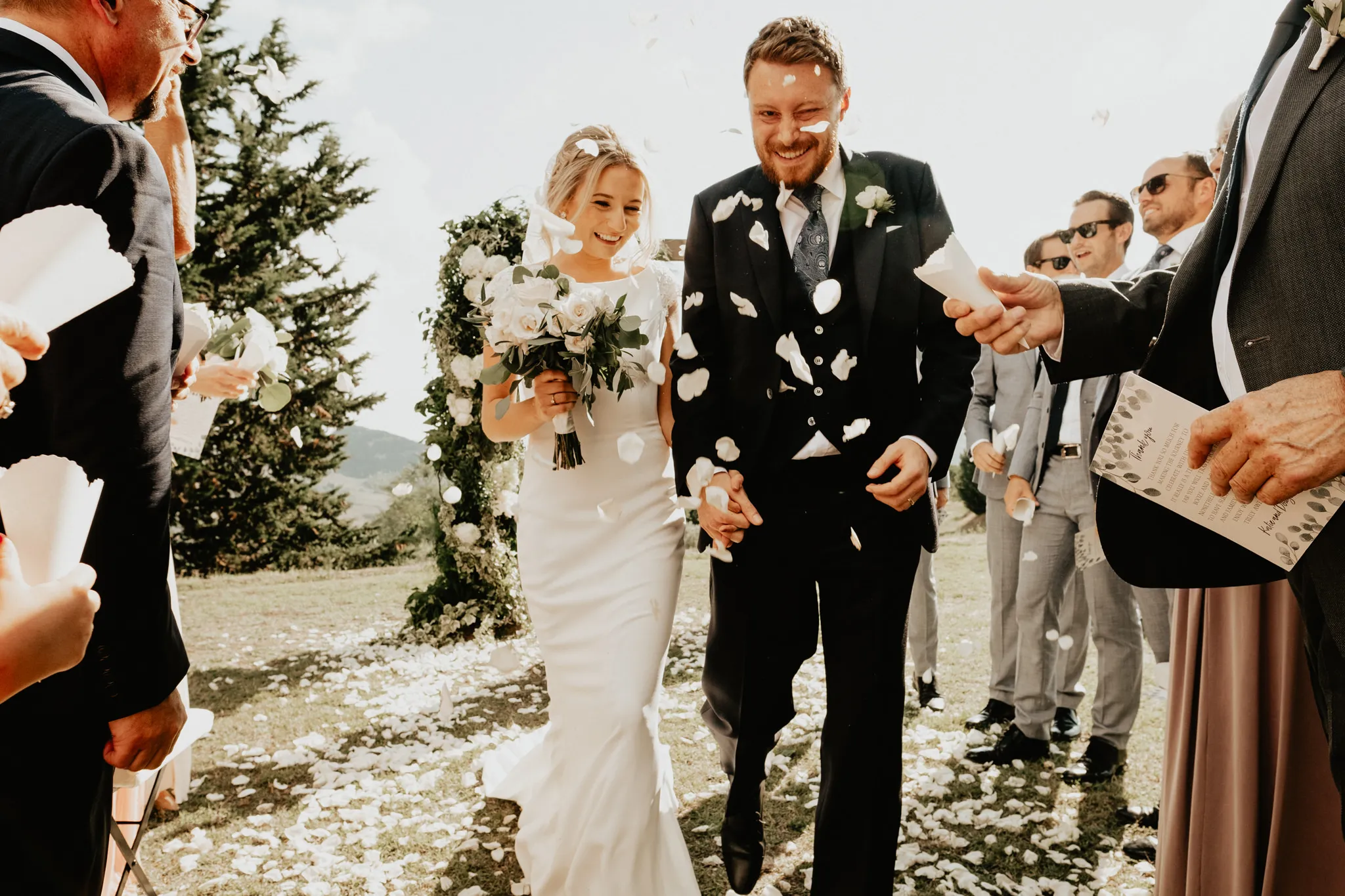 Wedding in Villa Ulignano, Volterra, Tuscany - Ceremony