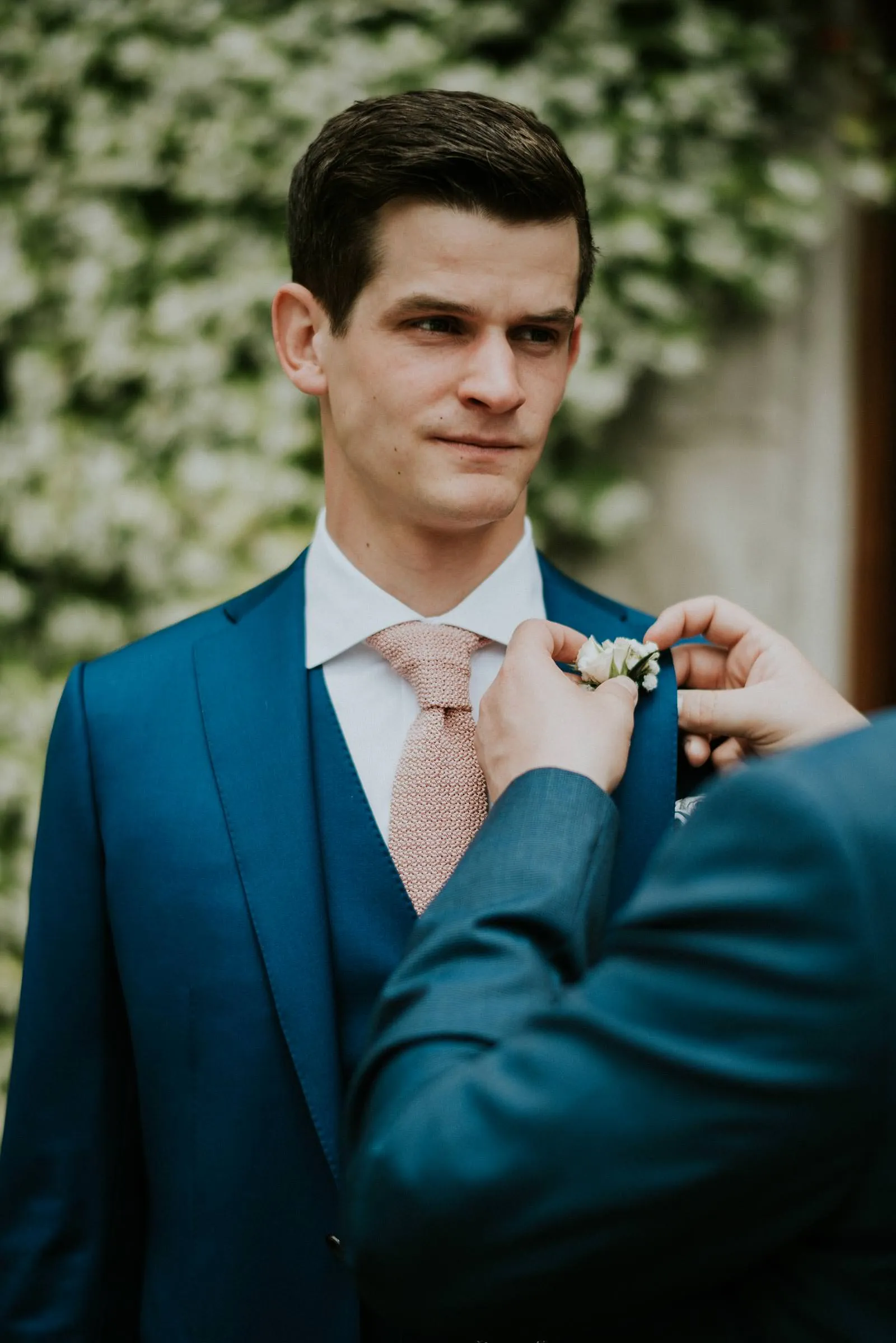 Groom Getting Ready - Groom Getting Ready in Volterra, Tuscany