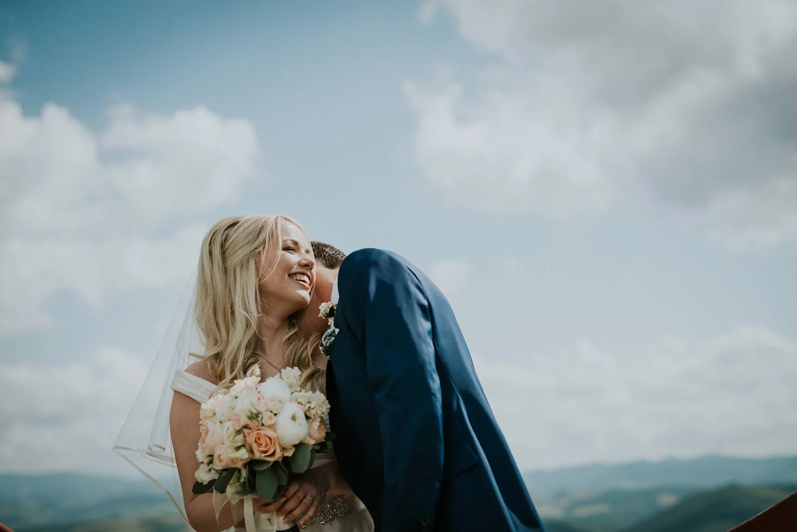 Portraits - Wedding Couple Portraits in Tuscany