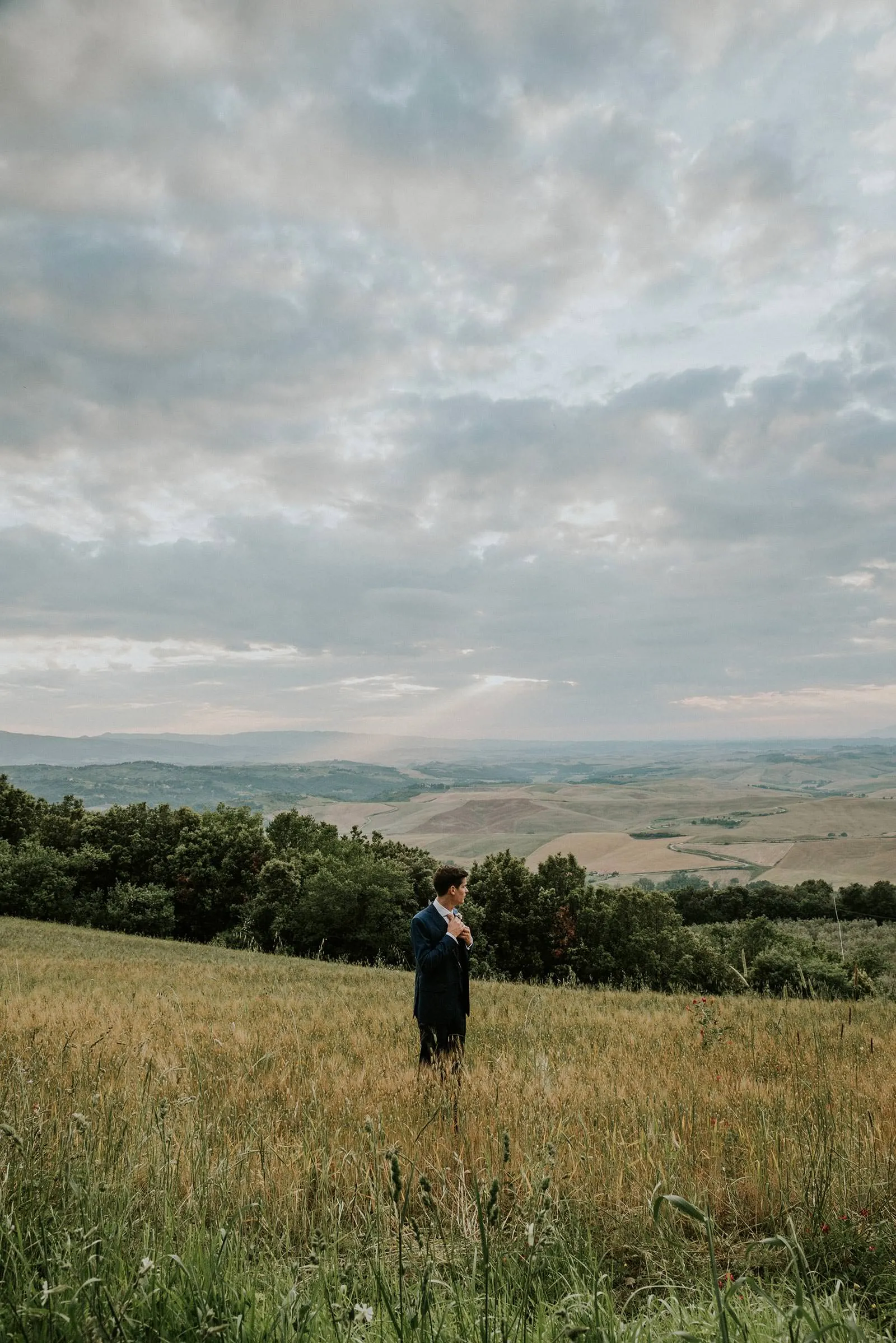 Portraits - Wedding Couple Portraits in Tuscany